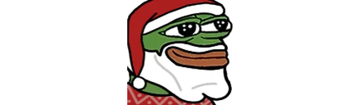 🧌 Стикер «peepoNewYear 7tv» для Telegram