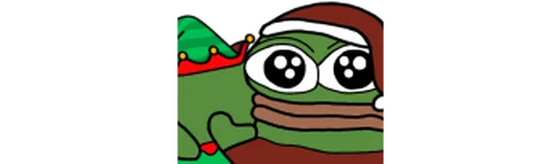 🛑 Стикер «peepoNewYear 7tv» для Telegram
