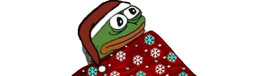 🛏 Стикер «peepoNewYear 7tv» для Telegram