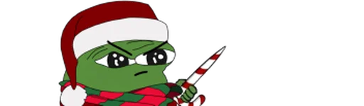 🔪 Стикер «peepoNewYear 7tv» для Telegram