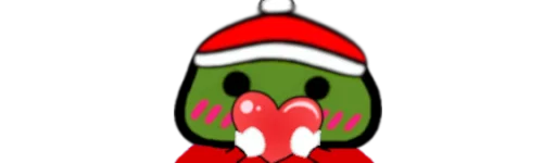❤️ Стикер «peepoNewYear 7tv» для Telegram