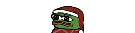 🤨 Стикер «peepoNewYear 7tv» для Telegram