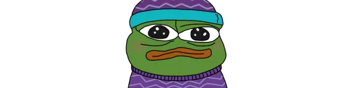 😕 Стикер «peepoNewYear 7tv» для Telegram