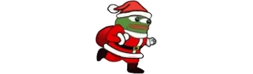🏃‍♂️ Стикер «peepoNewYear 7tv» для Telegram
