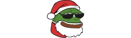 😎 Стикер «peepoNewYear 7tv» для Telegram