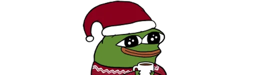 ☕️ Стикер «peepoNewYear 7tv» для Telegram