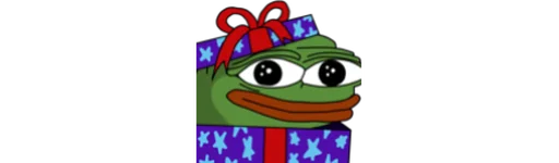 🎁 Стикер «peepoNewYear 7tv» для Telegram