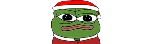 🌝 Стикер «peepoNewYear 7tv» для Telegram