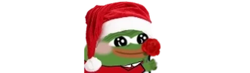 🌹 Стикер «peepoNewYear 7tv» для Telegram