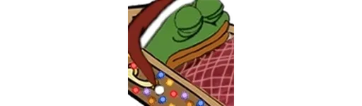 ⚰️ Стикер «peepoNewYear 7tv» для Telegram