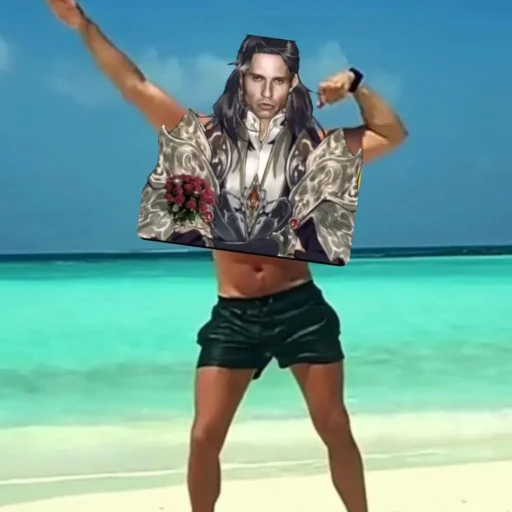 🕺 Стикер «Пэй Мин моя жена» для Telegram
