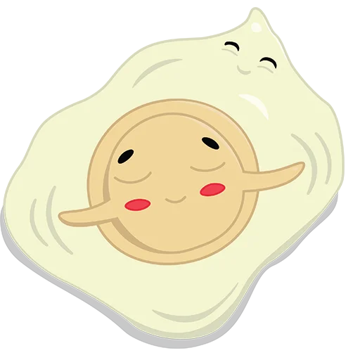 😌 Стикер «#пельменьфест» для Telegram
