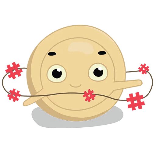 🌟 Стикер «#пельменьфест» для Telegram