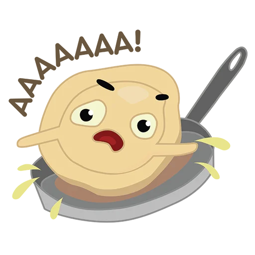 😱 Стикер «#пельменьфест» для Telegram