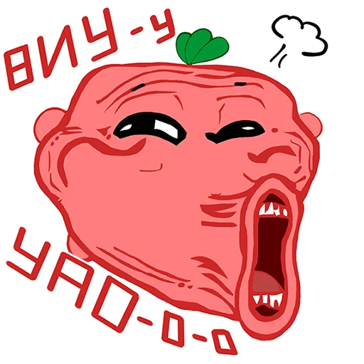 😀 Стикер «Пельмодор» для Telegram