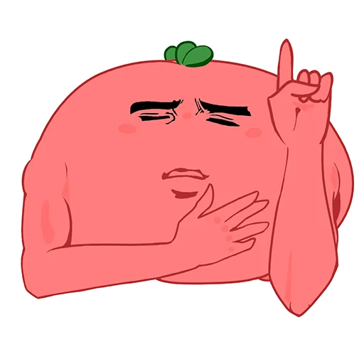 🗿 Стикер «Пельмодор» для Telegram