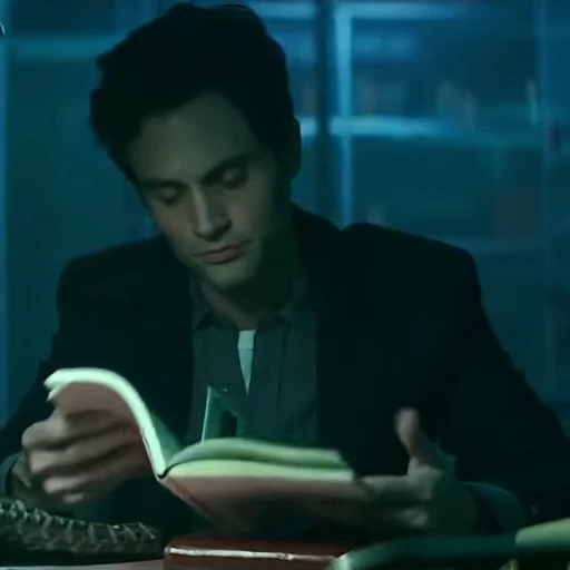🔪 Стикер «Penn Badgley» для Telegram