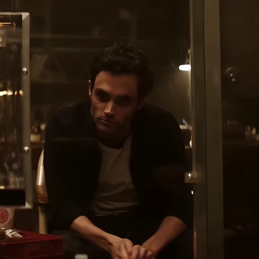 🔪 Стикер «Penn Badgley» для Telegram