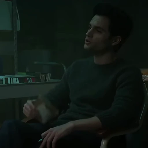 🔪 Стикер «Penn Badgley» для Telegram