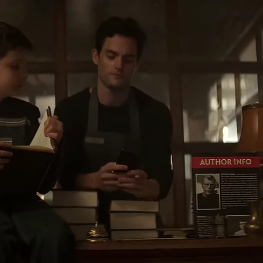 🔪 Стикер «Penn Badgley» для Telegram
