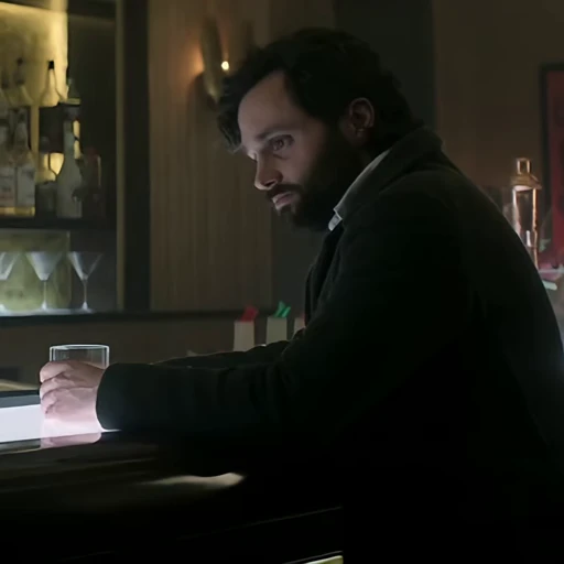 🔪 Стикер «Penn Badgley» для Telegram