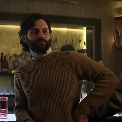 🔪 Стикер «Penn Badgley» для Telegram