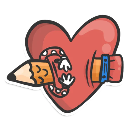 🥰 Стикер «Pencil» для Telegram