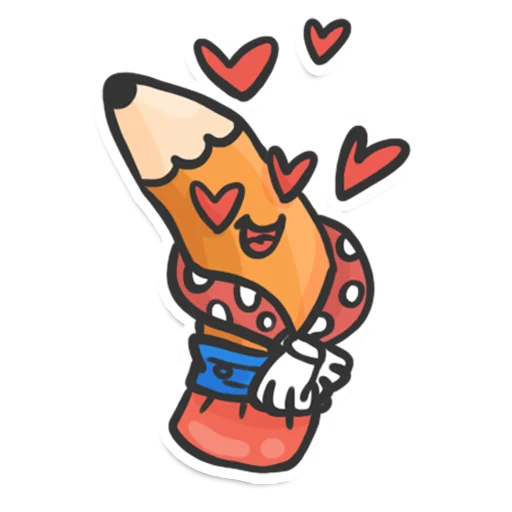 🥰 Стикер «Pencil» для Telegram