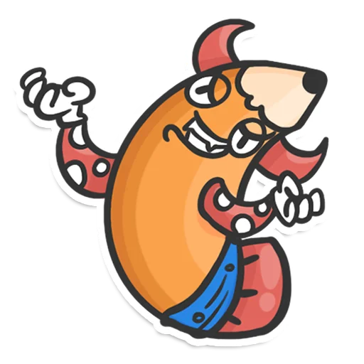 😈 Стикер «Pencil» для Telegram