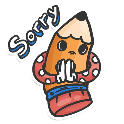 🥺 Стикер «Pencil» для Telegram