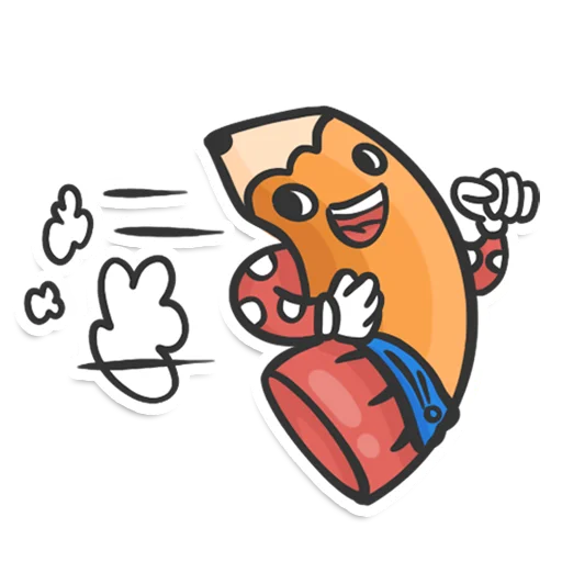 🏃‍♀️ Стикер «Pencil» для Telegram