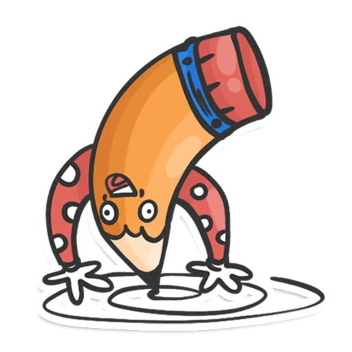 ✏️ Стикер «Pencil» для Telegram