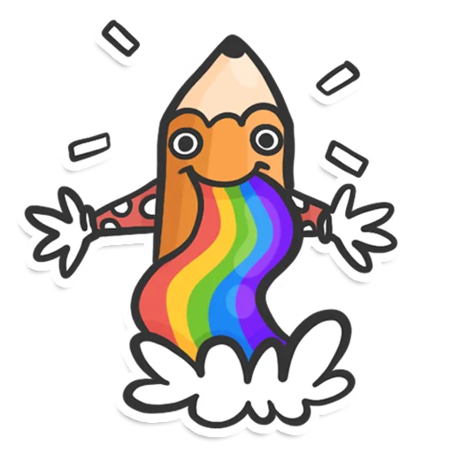 🤪 Стикер «Pencil» для Telegram