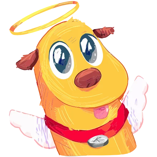 😇 Эмодзи «Карандашик» для Telegram