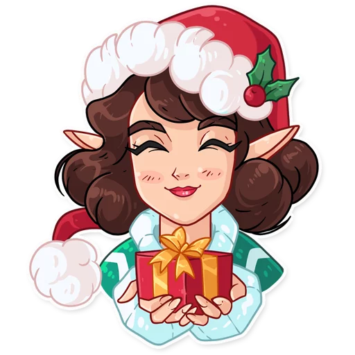 🎁 Стикер «Penelope the Elf» для Telegram