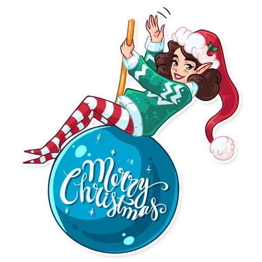 👋 Стикер «Penelope the Elf» для Telegram