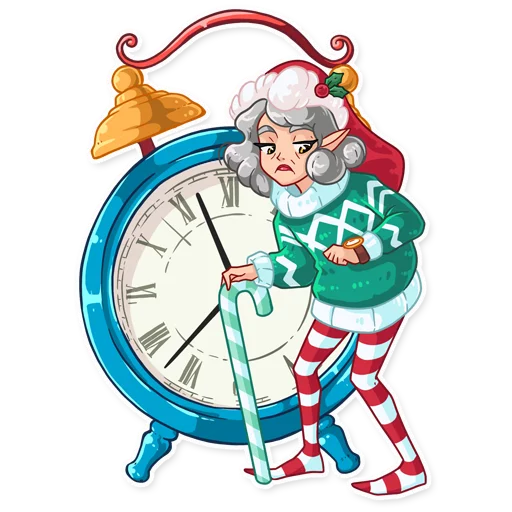 ⏰ Стикер «Penelope the Elf» для Telegram