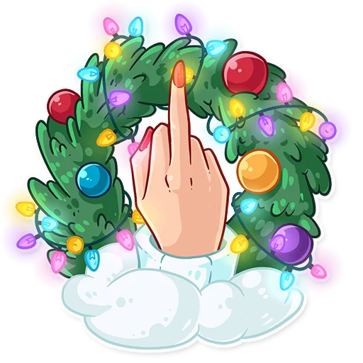 🖕 Стикер «Penelope the Elf» для Telegram