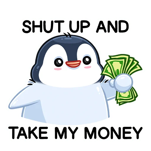 🤑 Стикер «Пенг» для Telegram