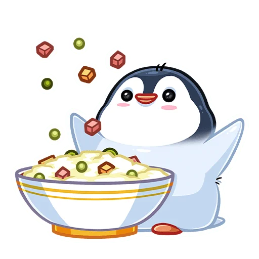 🥗 Стикер «Пенг» для Telegram