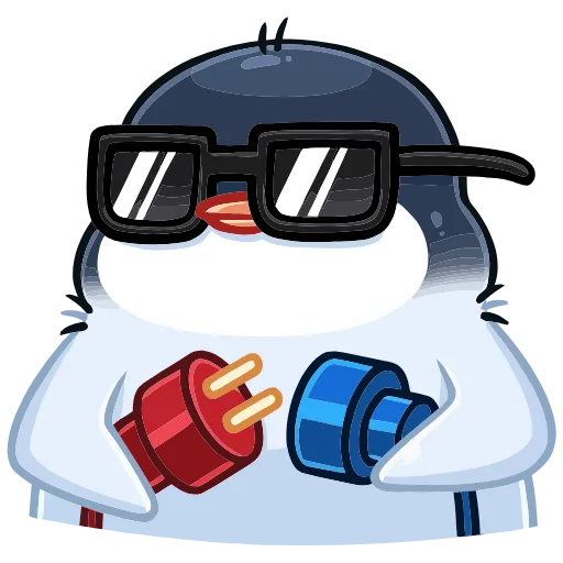 😎 Эмодзи «Пенг» для Telegram