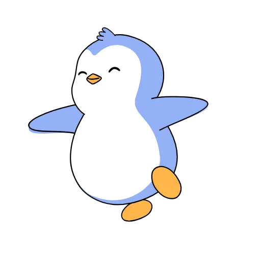 Стикер 20 Pengu collection