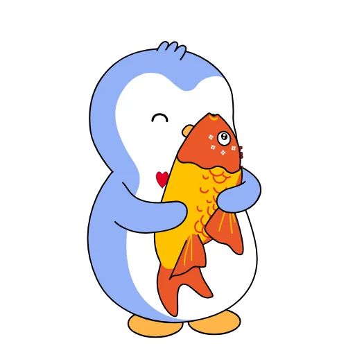Стикер 28 Pengu collection