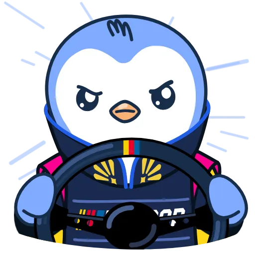 Стикер 6 Pengu collection