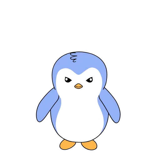 Стикер 19 Pengu collection