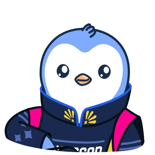 Стикер 5 Pengu collection