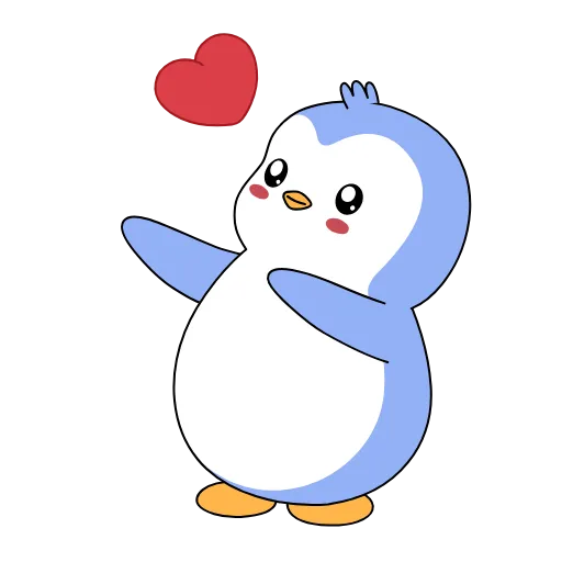 Стикер 18 Pengu collection