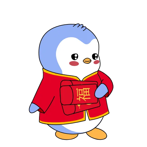 Стикер 25 Pengu collection