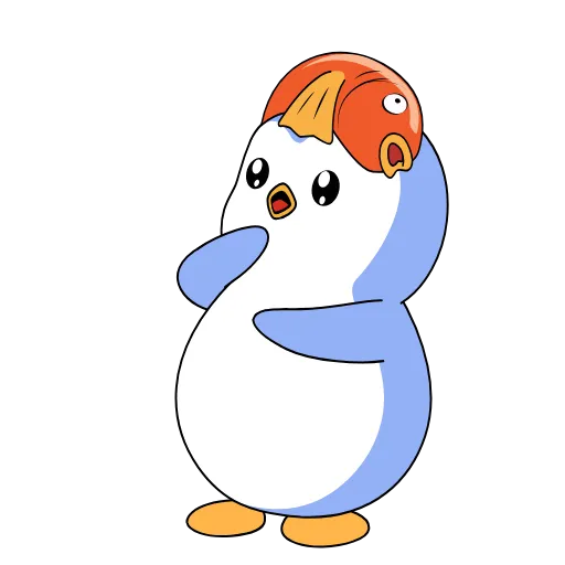 Стикер 55 Pengu collection