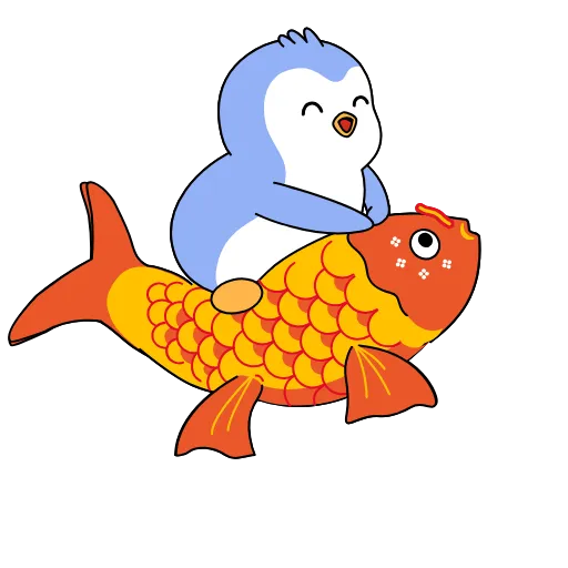 Стикер 27 Pengu collection